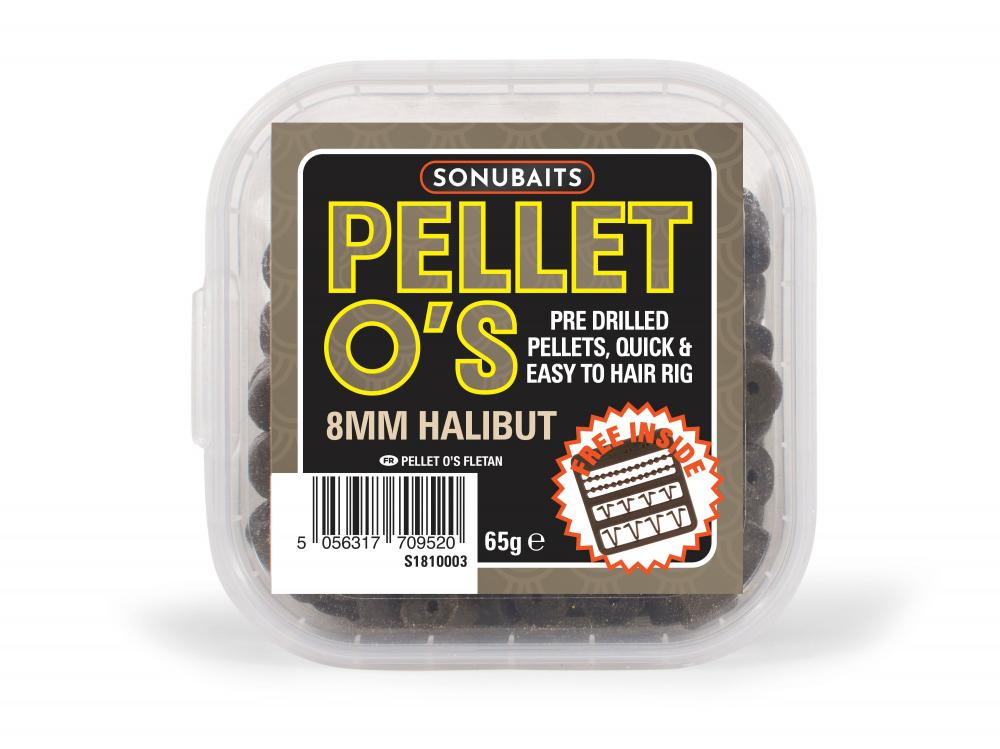 SonuBaits Sonubaits PELLET O'S - HALIBUT 8MM