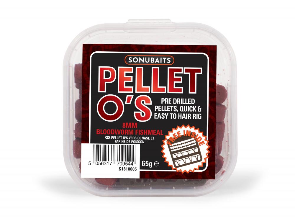 SonuBaits Sonubaits PELLET O'S - BLOODWORM 8MM