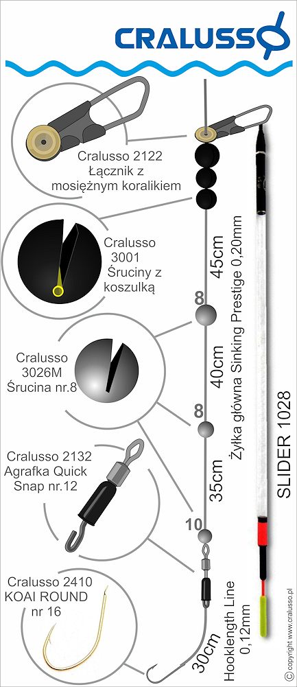 zestaw spławikowy - 