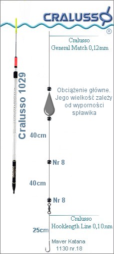 zestaw spławikowy - 