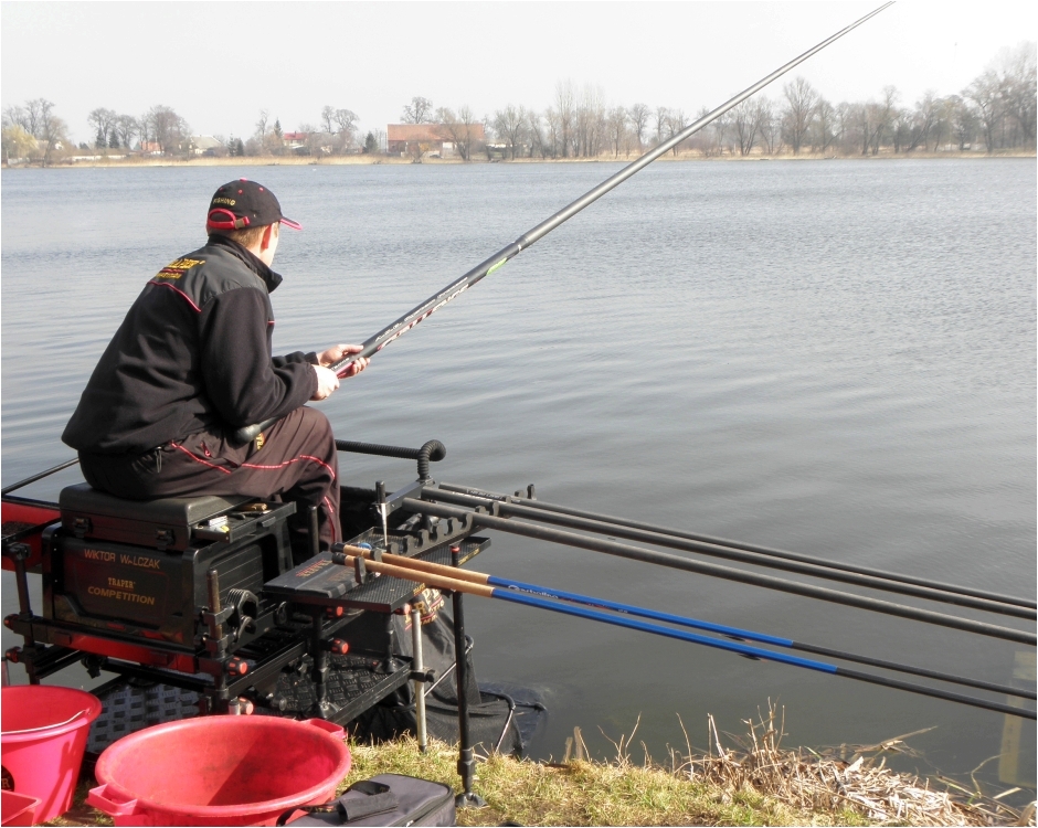 Puchar Leszcza 2012. Wiktor Walczak drugiego dnia zawodów.