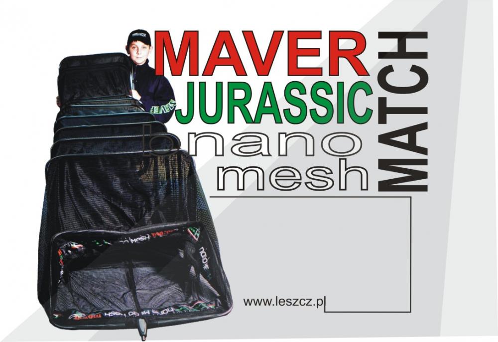 www.leszcz.pl - Siatka Maver Jurassic Nano Mesh 4m