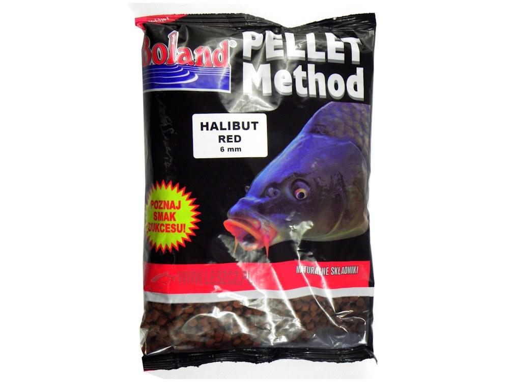 Boland PELLET METHOD HALIBUT RED 0,7 kg 6  mm