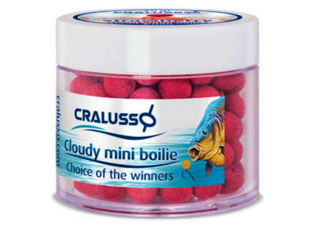 Cralusso Cloud mini boilies 20gr 8mm Truskawka