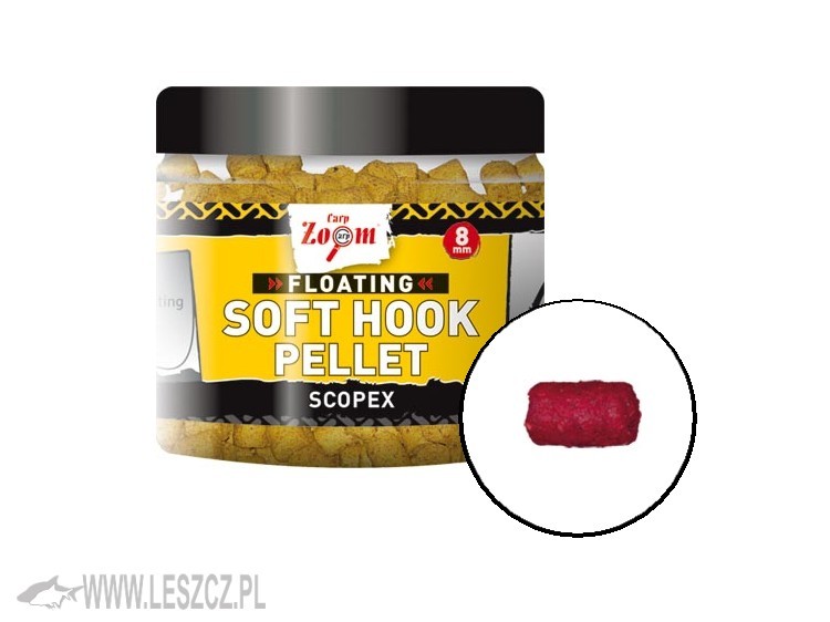 CARP ZOOM PELLET HACZYKOWY SOFT TRUSKAWKA Pływający  8mm