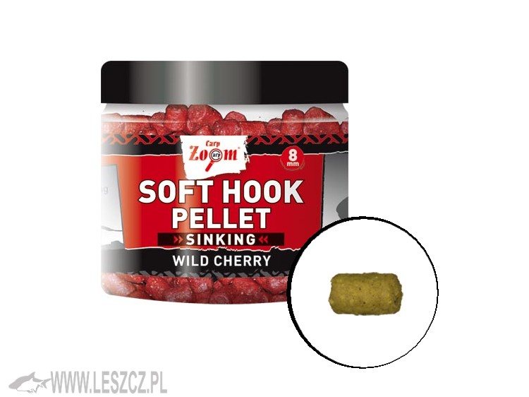 CARP ZOOM PELLET HACZYKOWY SOFT BANAN-KONOPIE Tonący  8mm