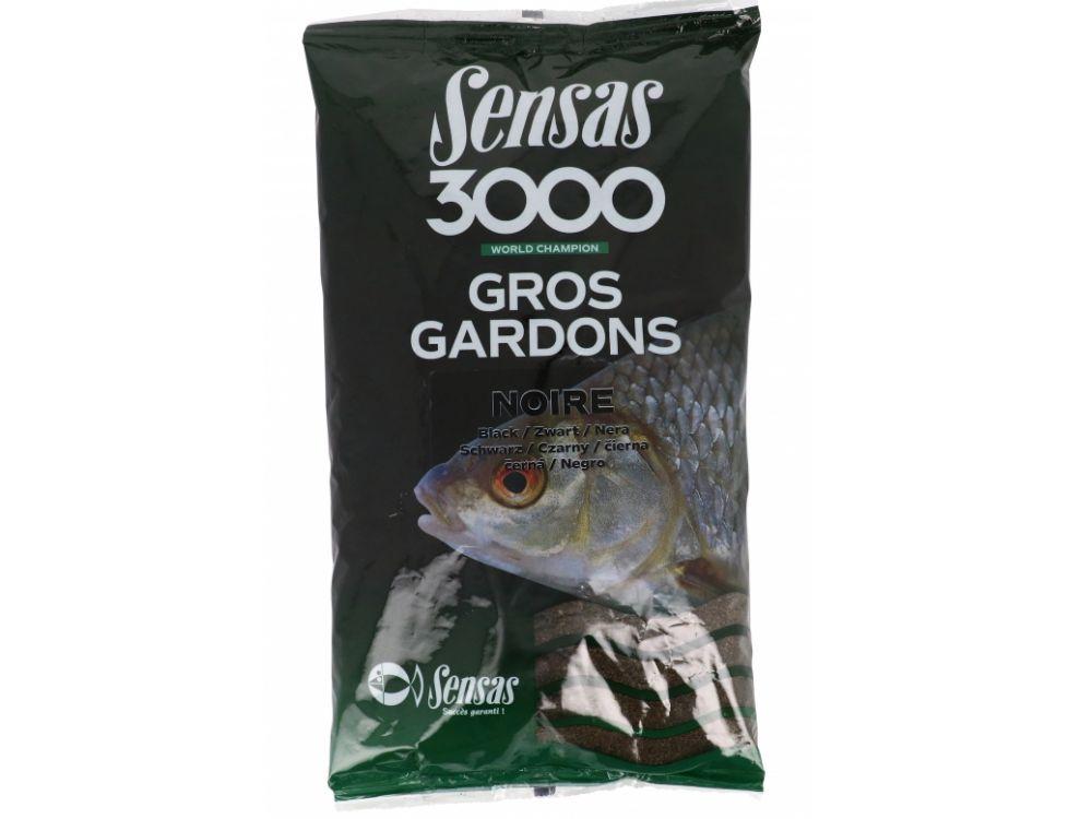 Sensas 3000 Gros Gardons Noire 1KG