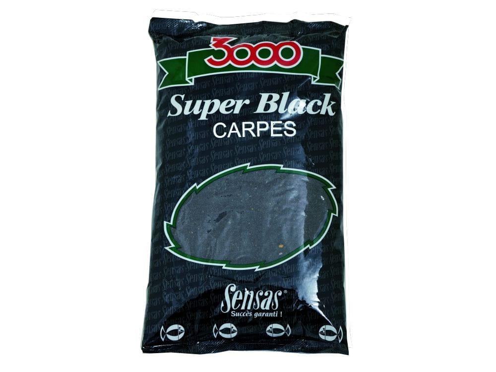 Sensas 3000 Super Black Carpe 1KG