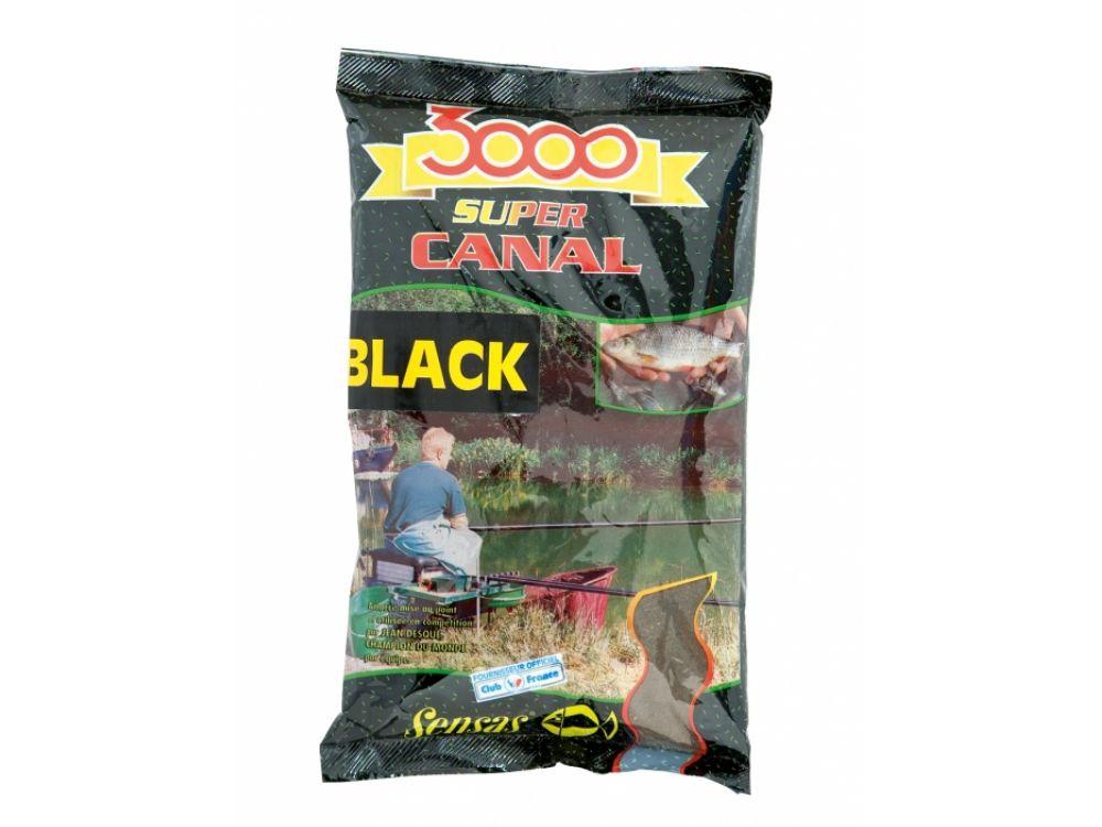 Sensas SENSAS 3000 ZANĘTA SUPER CANAL BLACK 1KG