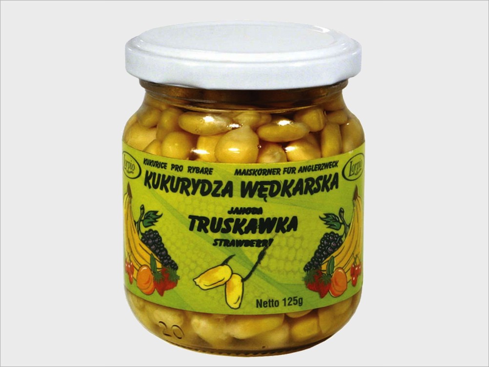 Lorpio Kukurydza aromatyzowana w zalewie truskawka