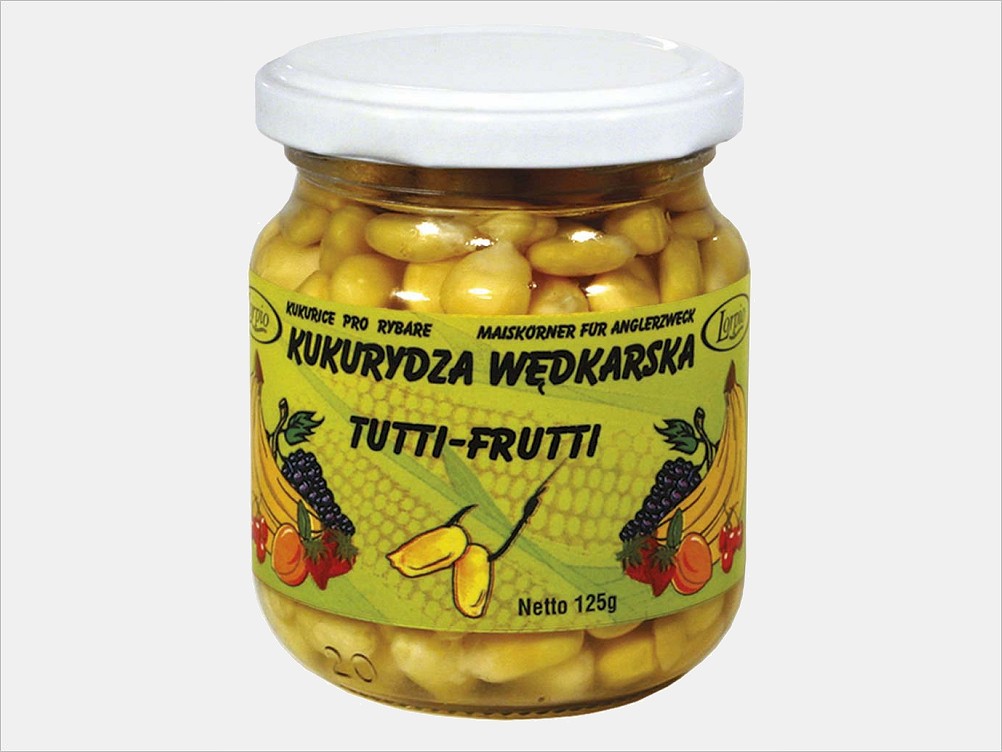 Lorpio Kukurydza aromatyzowana w zalewie tutti - frutti