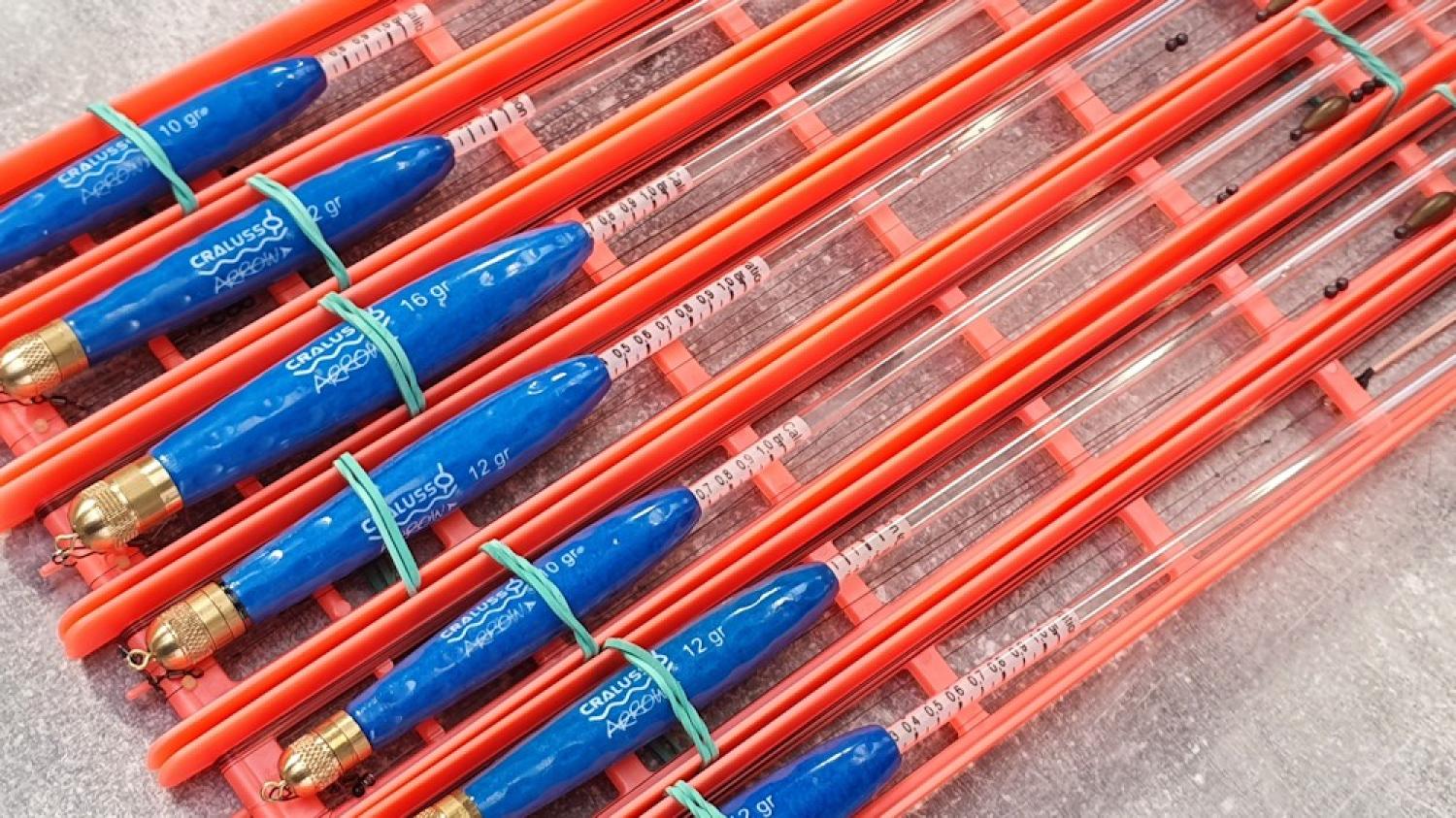 Cralusso Arrow zyskują sobie coraz większą popularność, ze względu na mozliwość dalekiego i bardzo precyzyjnego rzutu. Na zdjęciach zestawy z tymi właśnie spławikami, które ostatnio zrealizowaliśmy.